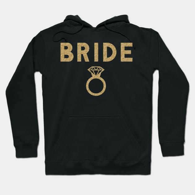 Bride Ring Design Hoodie by FuseTheory1